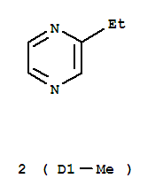 Pyrazine,2-ethyl-3,?-dimethyl-