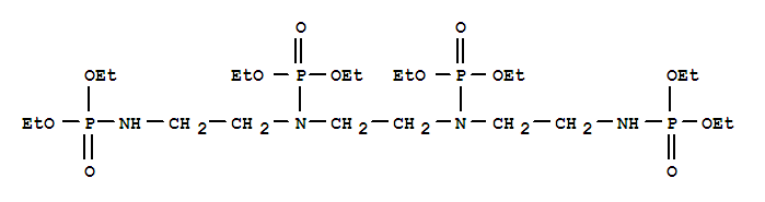 Phosphoramidicacid, N,N'-1,2-ethanediylbis[N-[2-[(diethoxyphosphinyl)amino]ethyl]-,P,P,P',P'-tetraethyl ester