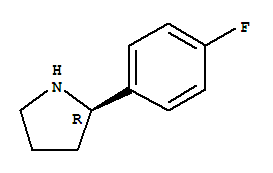 Pyrrolidine,2-(4-fluorophenyl)-, (2R)-
