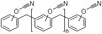 Phenol novolac cyanate ester