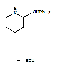 Piperidine,2-(diphenylmethyl)-, hydrochloride (1:1)