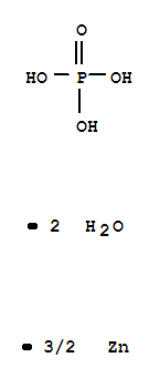 Phosphoric acid, zincsalt (2:3), tetrahydrate (8CI,9CI)