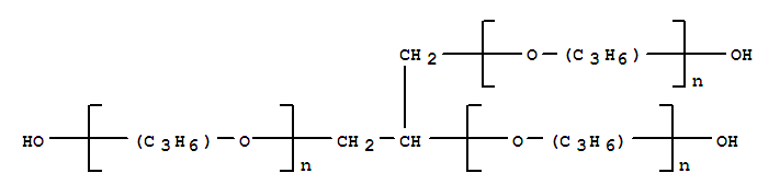 Poly[oxy(methyl-1,2-ethanediyl)],a,a',a''-1,2,3-propanetriyltris[w-hydroxy-