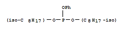 Phosphorous acid,diisooctyl phenyl ester