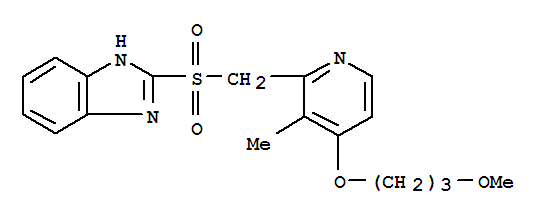 2-[[[4-(3-Methoxypropoxy)-3-methyl-2-pyridinyl]methyl]sulfonyl]-1H-benzimidazole  