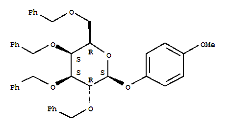 4-Methoxyphenyl 2,3,4,6-Tetra-O-benzyl-β-D-galactopyranoside  