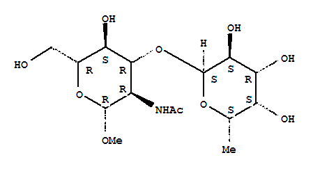 Methyl 2-acetamido-2-deoxy-3-O-(a-L-fucopyranosyl)-b-D-glucopyranoside  
