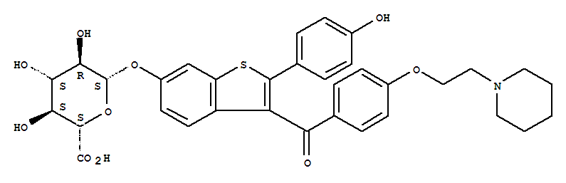 [2H4]-Raloxifene-6'-glucuronide lithium salt  