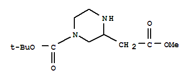 N-4-Boc-2-piperazineacetic acid methyl ester