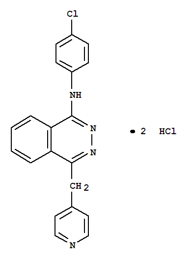 1-Phthalazinamine,N-(4-chlorophenyl)-4-(4-pyridinylmethyl)-, hydrochloride (1:2)