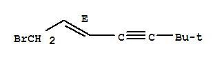 2-Hepten-4-yne,1-bromo-6,6-dimethyl-, (2E)-