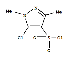 5-CHLORO-1，3-DIMETHYL-1H-PYRAZOLE-4-SULFONYL CHLORIDE