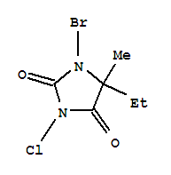 1-Bromo-3-chloro-5-ethyl-5-methylhydantoin