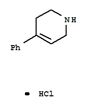 Pyridine,1,2,3,6-tetrahydro-4-phenyl-, hydrochloride (1:1)