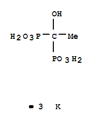 Phosphonic acid,P,P'-(1-hydroxyethylidene)bis-, potassium salt (1:3)
