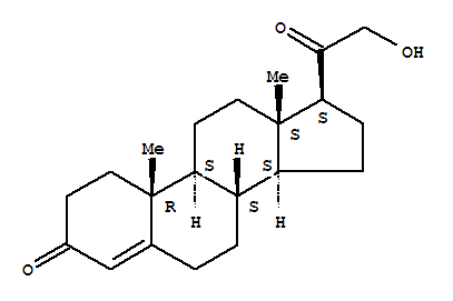 Pregn-4-ene-3,20-dione,21-hydroxy-