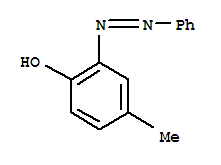 Phenol,4-methyl-2-(2-phenyldiazenyl)-