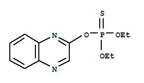 Phosphorothioic acid,O,O-diethyl O-2-quinoxalinyl ester