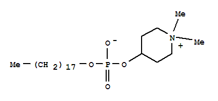 Piperidinium,4-[[hydroxy(octadecyloxy)phosphinyl]oxy]-1,1-dimethyl-, inner salt