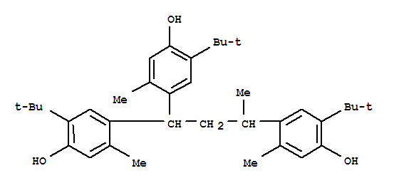Phenol,4,4',4''-(1-methyl-1-propanyl-3-ylidene)tris[2-(1,1-dimethylethyl)-5-methyl-