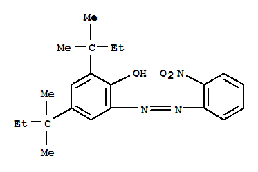 2,4-Bis(tert-Pentyl)-6-((2-Nitrophenyl)azo)phenol