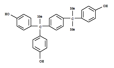 4,4'-(1-(4-(2-(4-羟基苯基)丙烷-2-基)苯基)乙烷-1,1-二基)联苯酚