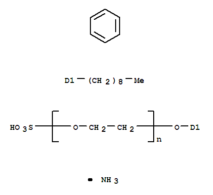 Poly(oxy-1,2-ethanediyl),a-sulfo-w-(nonylphenoxy)-, ammonium salt(1:1)