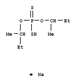 Phosphorodithioic acid,O,O-bis(1-methylpropyl) ester, sodium salt (1:1)