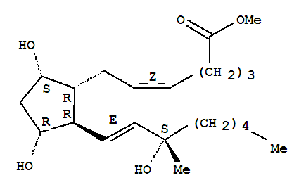 Prosta-5,13-dien-1-oicacid, 9,11,15-trihydroxy-15-methyl-, methyl ester, (5Z,9a,11a,13E,15S)-