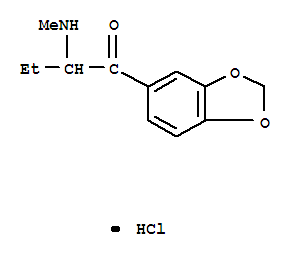 1-Butanone,1-(1,3-benzodioxol-5-yl)-2-(methylamino)-, hydrochloride (1:1)