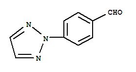 Benzaldehyde,4-(2H-1,2,3-triazol-2-yl)-