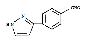 Benzaldehyde,4-(1H-pyrazol-3-yl)-
