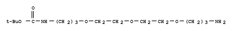 tert-butyl N-[3-[2-[2-(3-aminopropoxy)ethoxy]ethoxy]propyl]carbamate