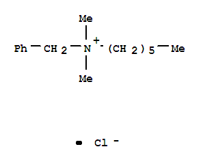 Benzenemethanaminium,N-hexyl-N,N-dimethyl-, chloride (1:1)