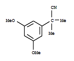 2-(3,5-DIMETHOXY-PHENYL)-2-METHYL-PROPIONITRILE