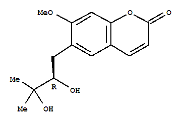 2H-1-Benzopyran-2-one,6-[(2R)-2,3-dihydroxy-3-methylbutyl]-7-methoxy-