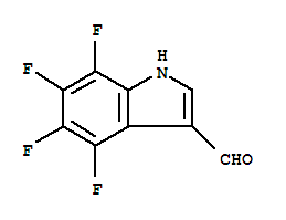 4,5,6,7-Tetrafluoroindole-3-carboxaldehyde