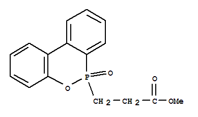 9,10-Dihydro-9-oxa-10-phosphaphenanthrene-10-propanoic acid methyl ester 10-oxide