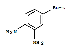 4-叔丁基苯-1,2-二胺 	4-tert-butylbenzene-1,2-diamine