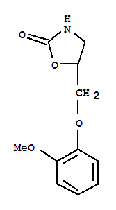 2-Oxazolidinone,5-[(2-methoxyphenoxy)methyl]-