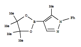 5-METHYL-1-PHENYL-4-(4,4,5,5-TETRAMETHYL-1,3,2-DIOXABOROLAN-2-YL)-1H-PYRAZOLE