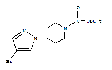 4-(4-Bromopyrazol-1-yl)piperidine-1-carboxylic aci...