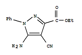ethyl 5-amino-4-cyano-1-phenylpyrazole-3-carboxylate