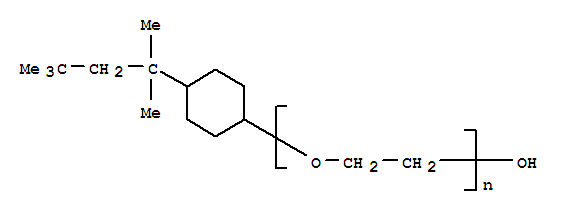 Poly(oxy-1,2-ethanediyl),a-[4-(1,1,3,3-tetramethylbutyl)cyclohexyl]-w-hydroxy-  