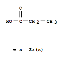 Propanoic acid,zirconium salt (1:?)