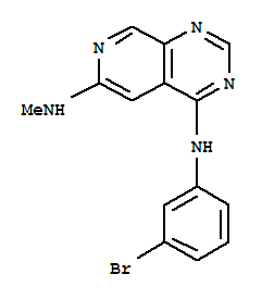 4-N-(3-bromophenyl)-6-N-methylpyrido[3,4-d]pyrimidine-4,6-diamine
