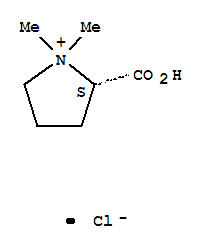 Pyrrolidinium,2-carboxy-1,1-dimethyl-, chloride (1:1), (2S)-