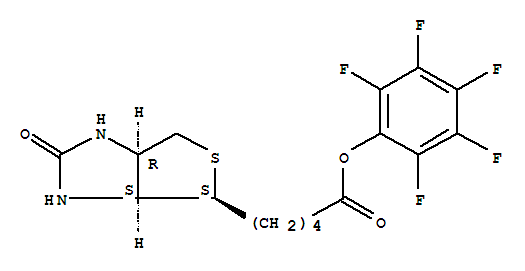 (2,3,4,5,6-pentafluorophenyl) 5-[(3aS,4S,6aR)-2-oxo-1,3,3a,4,6,6a-hexahydrothieno[3,4-d]imidazol-4-yl]pentanoate  