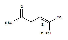 3-Octenoic acid,4-methyl-, ethyl ester, (3Z)-