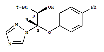 1H-1,2,4-Triazole-1-ethanol,b-([1,1'-biphenyl]-4-yloxy)-a-(1,1-dimethylethyl)-, (aR,bS)-rel-